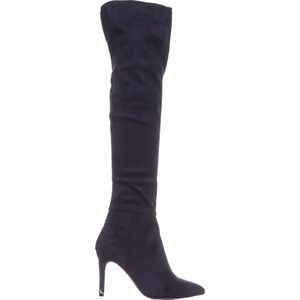 Over the knee boot -navy